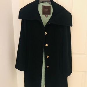 Coach Wool Blend Winter Trench